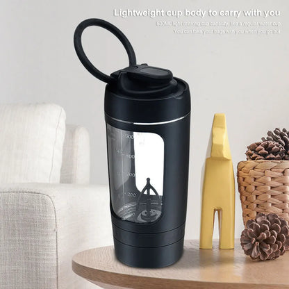 Electric Protein Powder Mixing Cup Rechargeable Automatic Shaker Bottle Made with Tritan Portable Mixer Cup for Gym Outdoor
