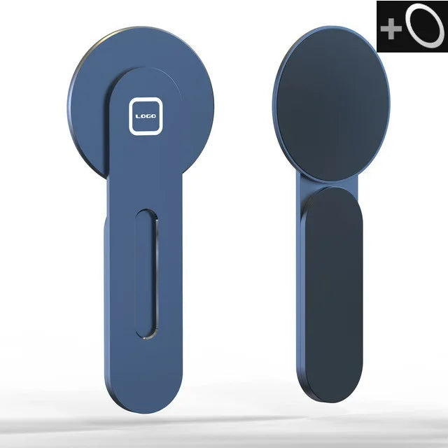 1 PC Magsafe Magnetic Mobile Phone Stand Aluminum Computer Expansion Stand Folds and Reverses Strong Magnetic Phone Accessories