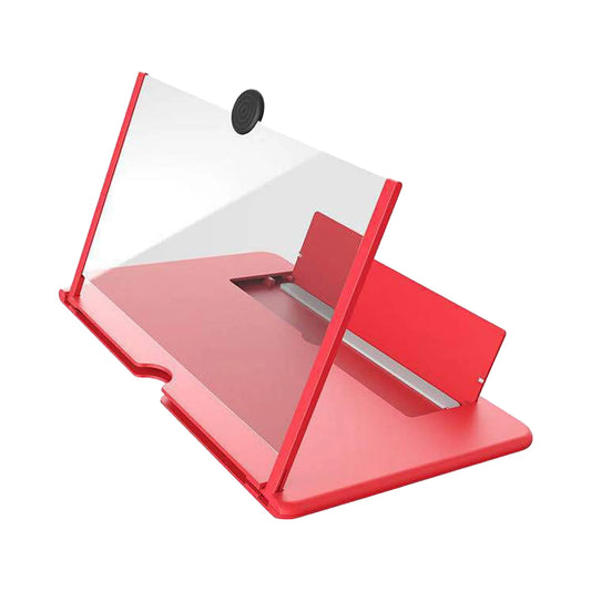 3D Phone Screen Magnifier Extendable Stand with HD Optical Lens for Movie Watching Video Streaming Online Classes