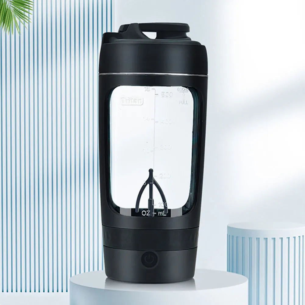 Electric Protein Powder Mixing Cup Rechargeable Automatic Shaker Bottle Made with Tritan Portable Mixer Cup for Gym Outdoor